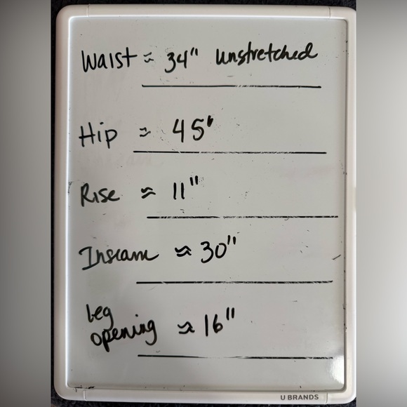 American Eagle Outfitters Women’s Khaki Cargo Pants w/partial elastic waist Sz14 - Picture 8 of 8